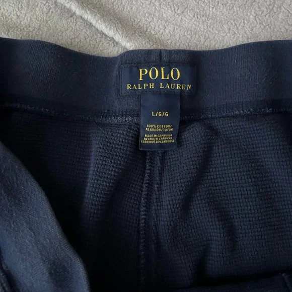 Polo Ralph Lauren • Mens Waffle Knit Sleep Jogger - Picture 4 of 6